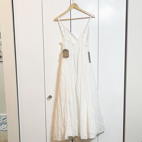 Anthropologie Forever That Girl Eyelet Maxi Dress Size S/P - Picture 8 of 9